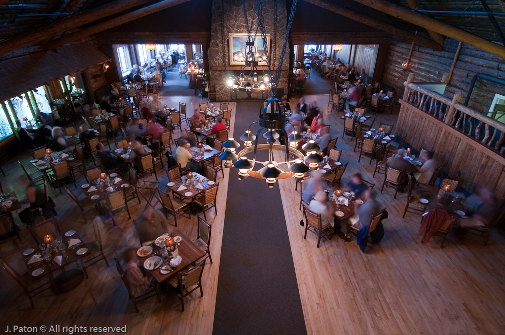 Old Faithful Inn Dining Room   Old Faithful Inn, Upper Geyser Basin, Yellowstone National Park