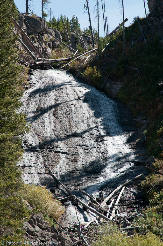 Wraith Falls   Near Blacktail Deer Plateau, Yellowstone National Park, Wyoming