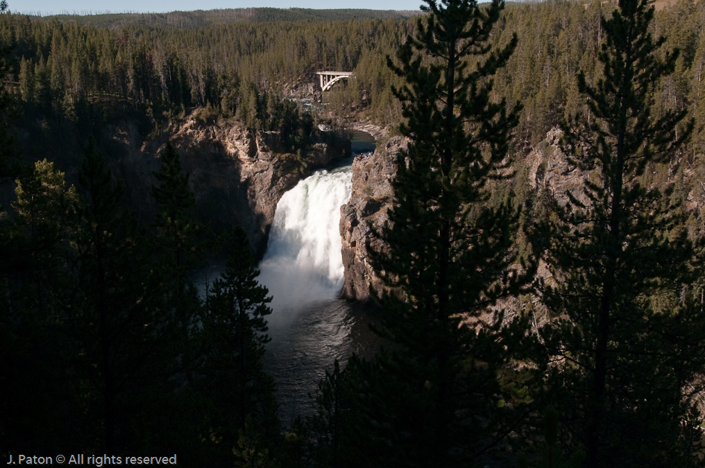 Upper Falls   Canyon Area, Yellowstone National Park, Wyoming
