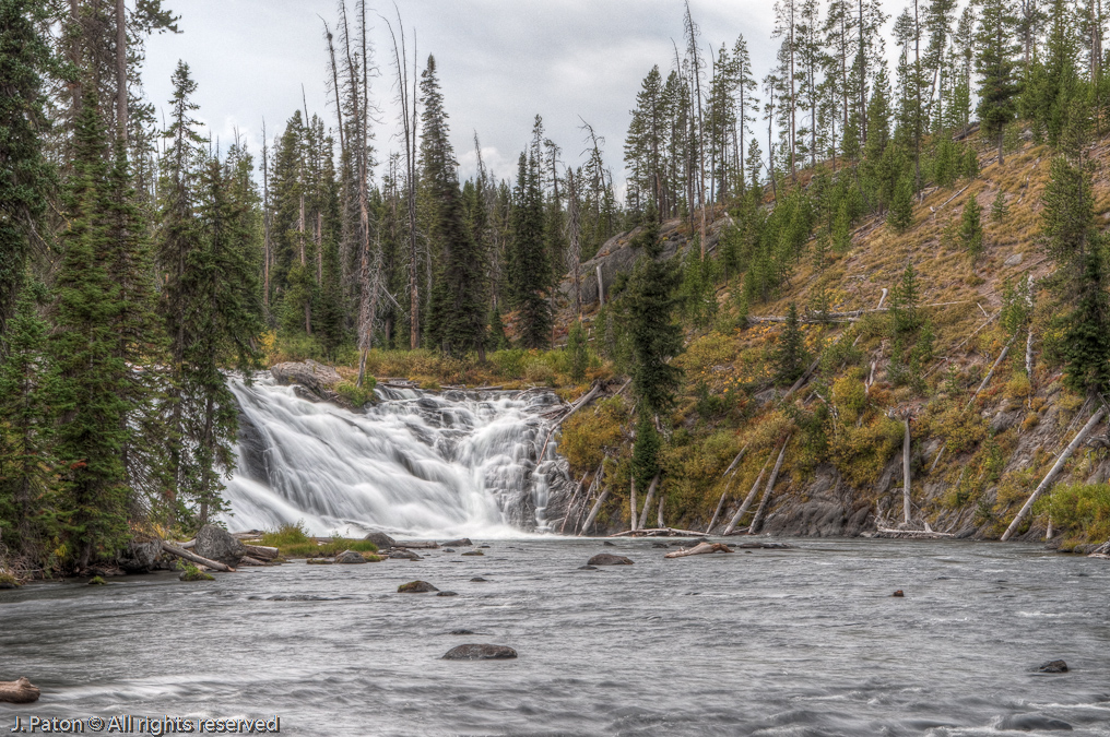 Lewis Falls   Yellowstone National Park, Wyoming