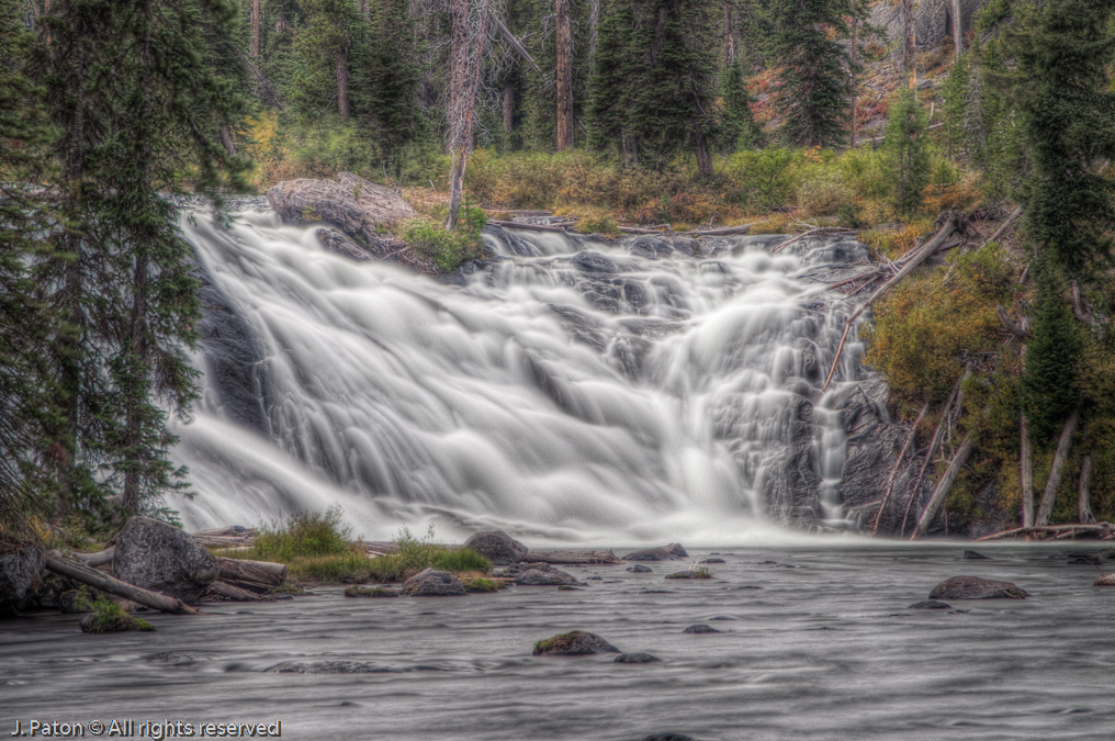 Lewis Falls   Yellowstone National Park, Wyoming