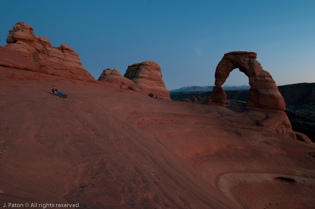 Delicate Arch at Sunset   Arches National Park, Utah