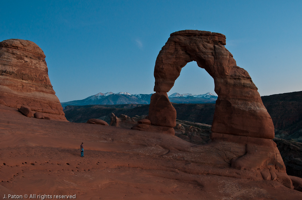 Missing Lens Cap at Delicate Arch   Arches National Park, Utah