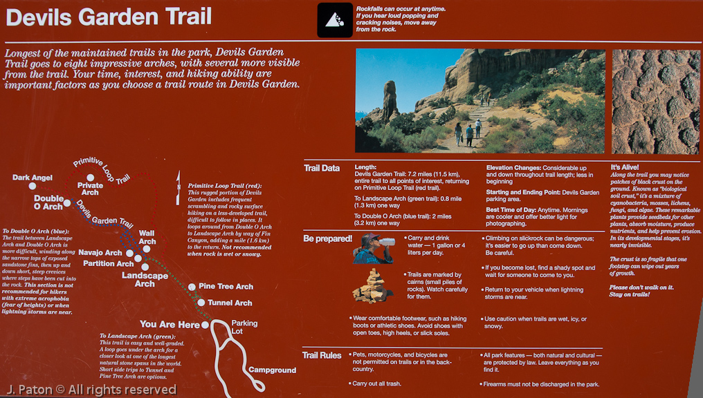 Devils Garden Trail   Devils Garden Trail, Arches National Park, Utah