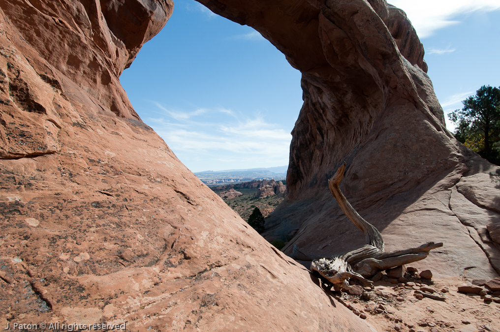 Partition Arch   Devils Garden Trail, Arches National Park, Utah