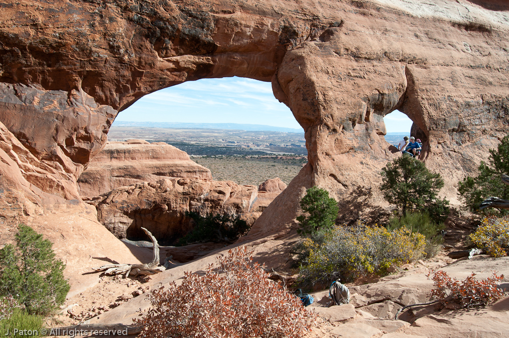 Partition Arch   Devils Garden Trail, Arches National Park, Utah