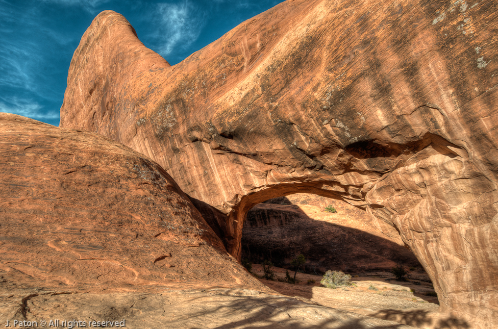Private Arch   Devils Garden Trail, Arches National Park, Utah