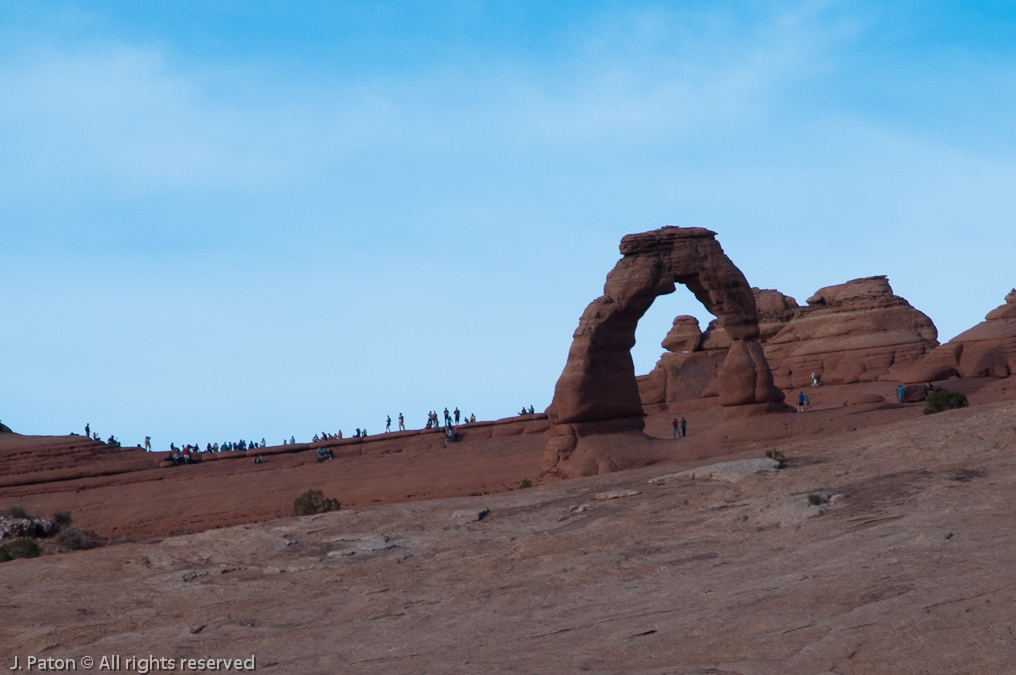 Quick View of Delicate Arch   Arches National Park, Utah