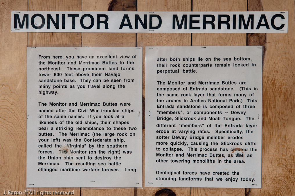 Viewpoint on the way to Canyonlands National Park   