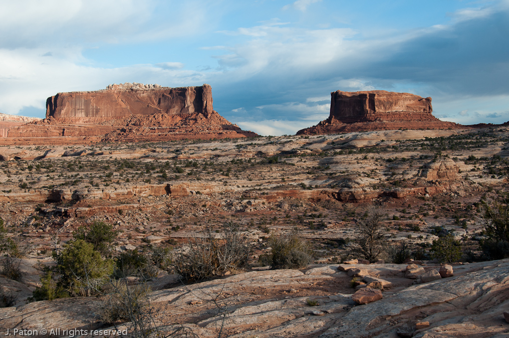 Viewpoint on the way to Canyonlands National Park   