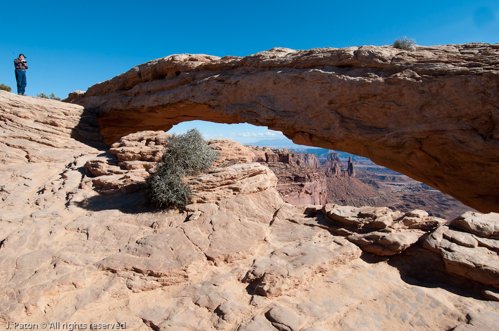 Bob at Mesa Arch   Canyonlands National Park, Utah