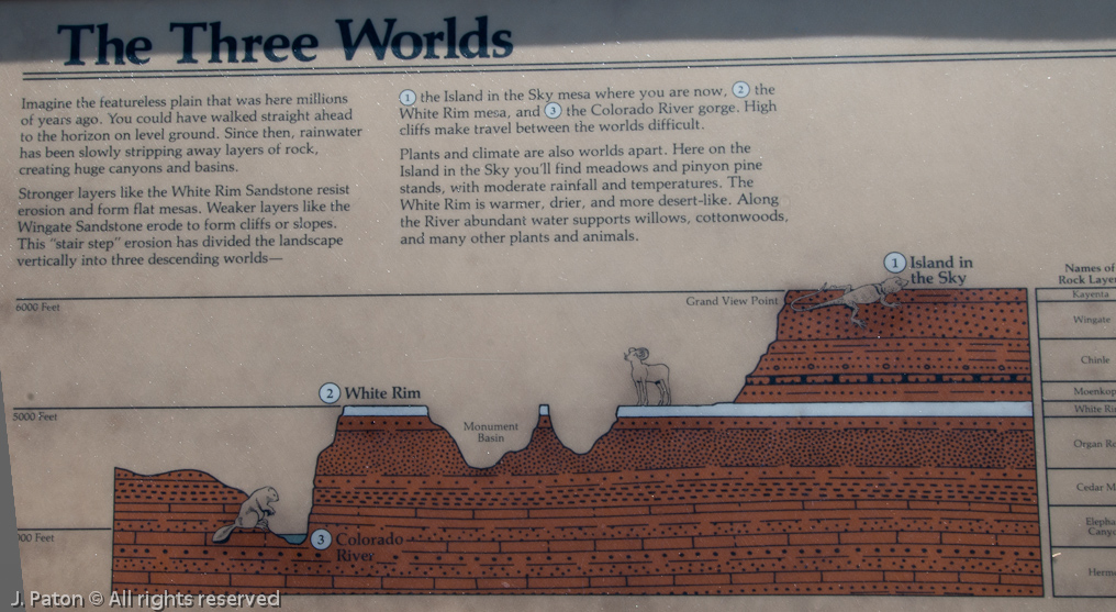 Grand View Point Overlook   Canyonlands National Park, Utah