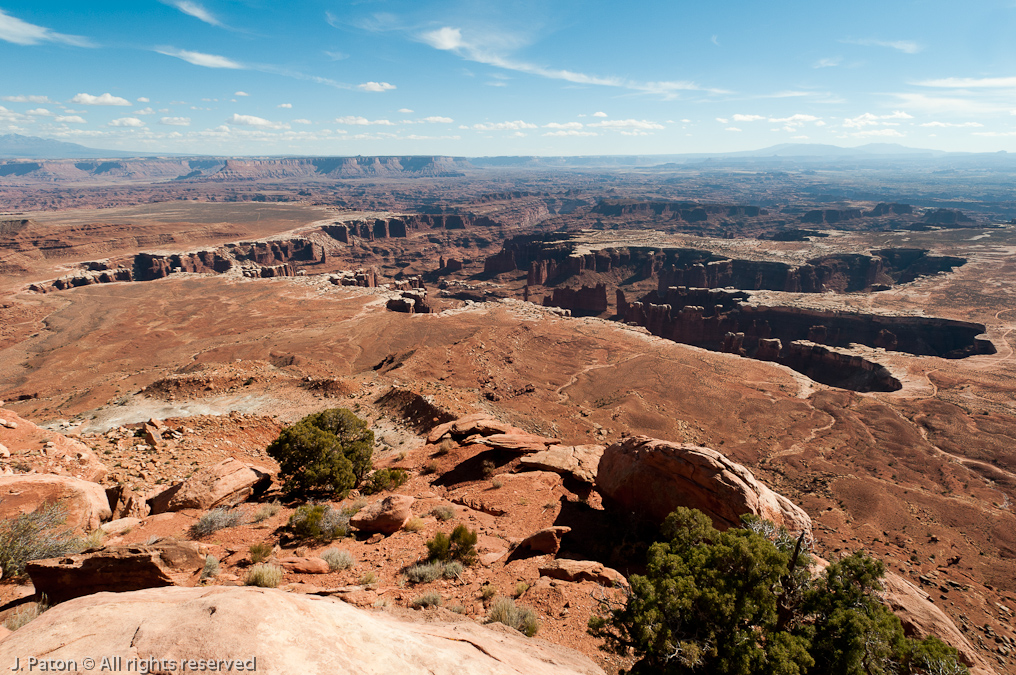 Grand View Point Overlook   Canyonlands National Park, Utah