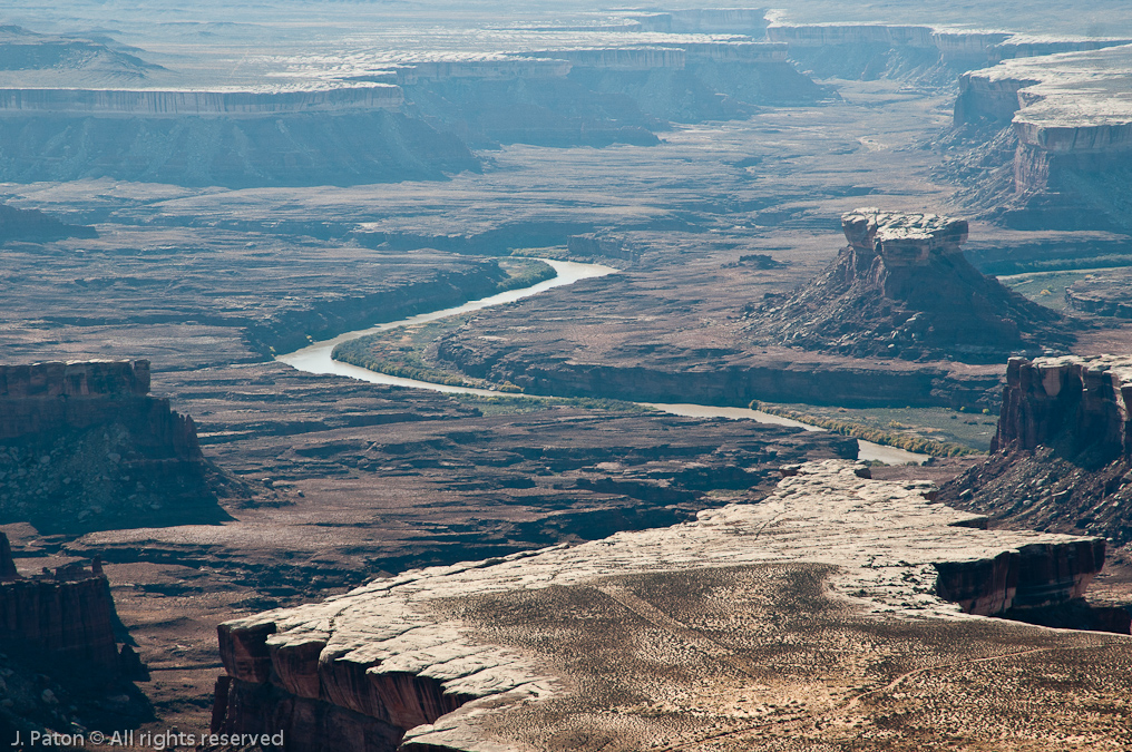 The Green River   Canyonlands National Park, Utah