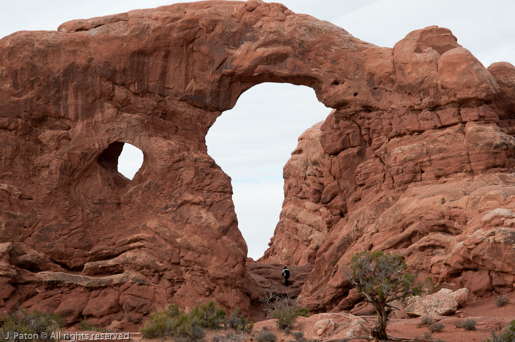 Bob at Turret Arch   Arches National Park, Utah