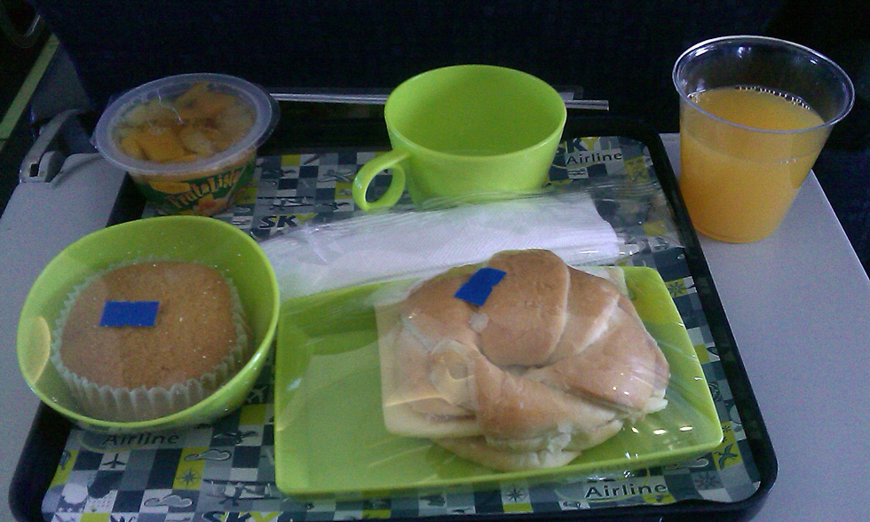 Food on Sky Airlines  