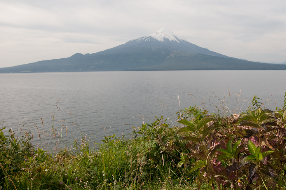 First Look at the Osorno Volcano over Lake Llanquihue   Lake District, Chile