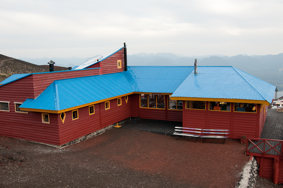 View from Ski Lift   Osorno Volcano, Lake District, Chile