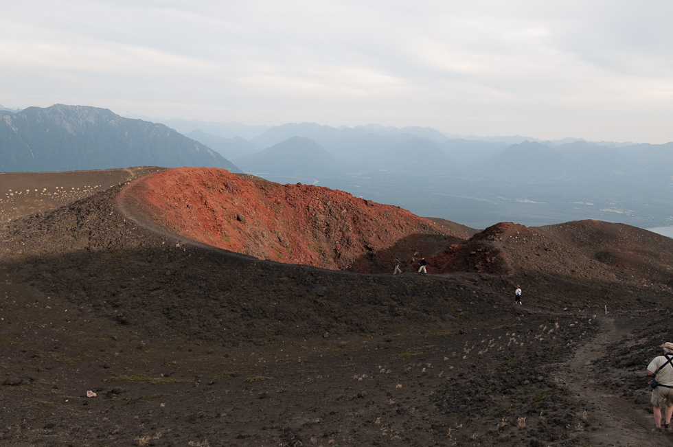 Red Crater   Osorno Volcano, Lake District, Chile