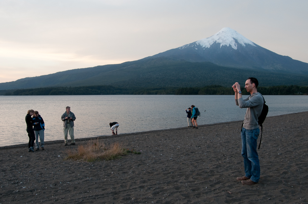 Sunset Picture Time   Osorno Volcano, Lake District, Chile