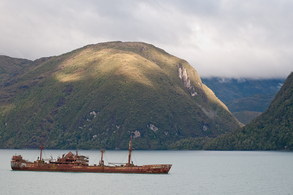 Shipwreck   Chilean Fjords