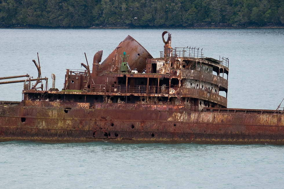 Used for Target Practice   Chilean Fjords