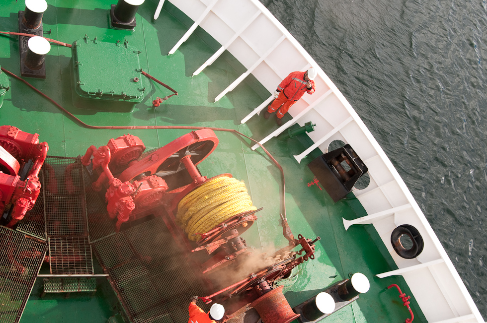 Dropping Anchor   Puerto Eden