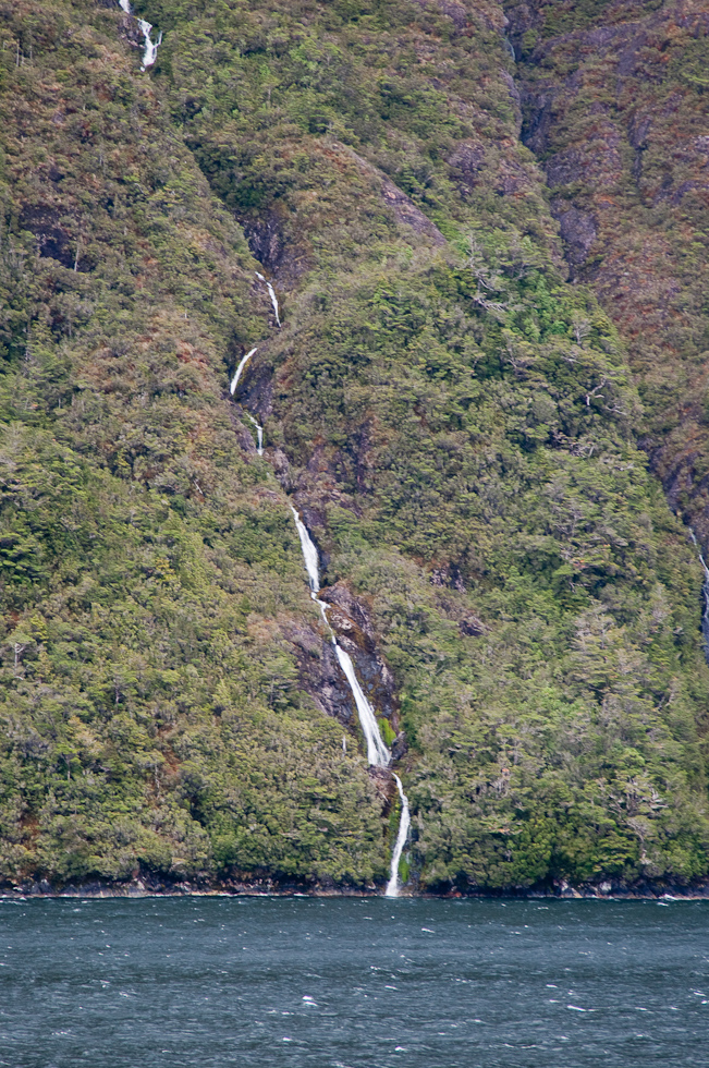 Tiny Waterfall   Chilean Fjords