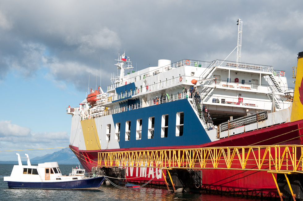 Disembarking   Puerto Natales, Chile