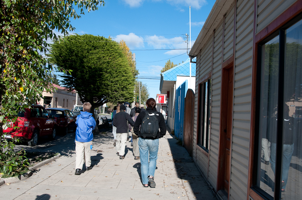 Walk around town and sleeping back rental   Puerto Natales, Chile