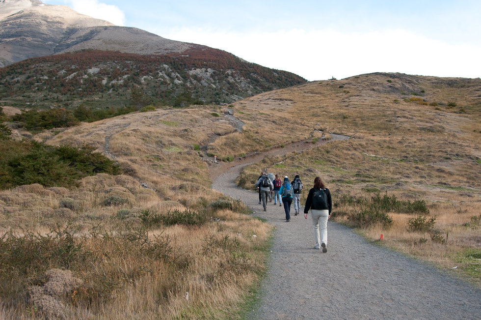 I'm Already Behind   Torres del Paine National Park, Chile