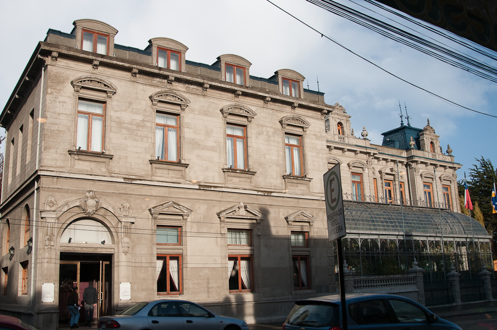 View from Restaurant  
Window   Punta Arenas, Chile