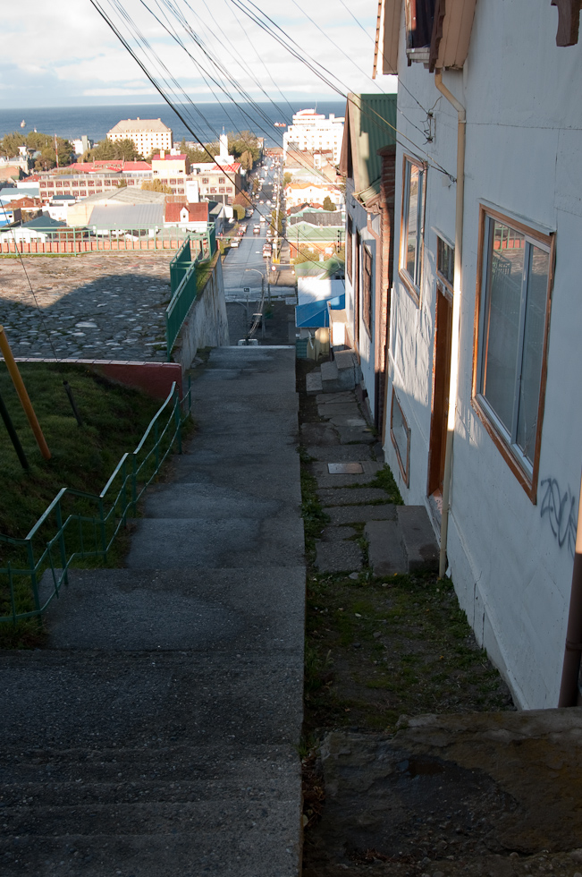 Heading Back Down   Punta Arenas, Chile