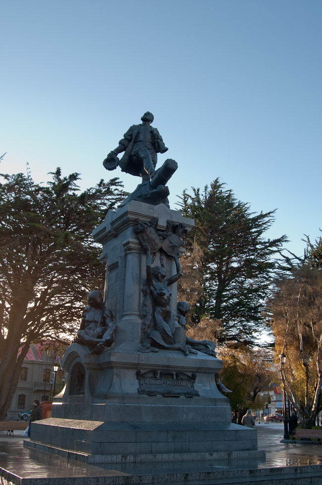 Statue of Magellan   Town Square, Punta Arenas, Chile