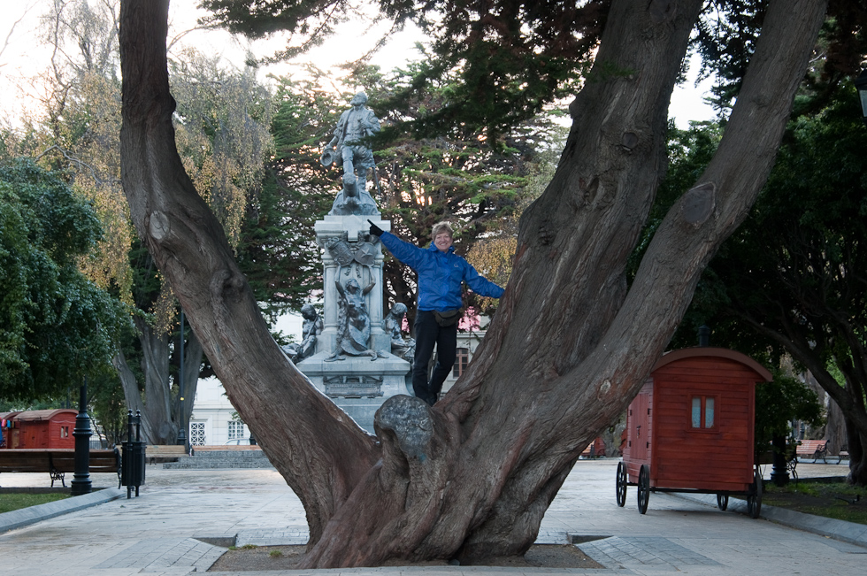 Statue of Magellan   Town Square, Punta Arenas, Chile