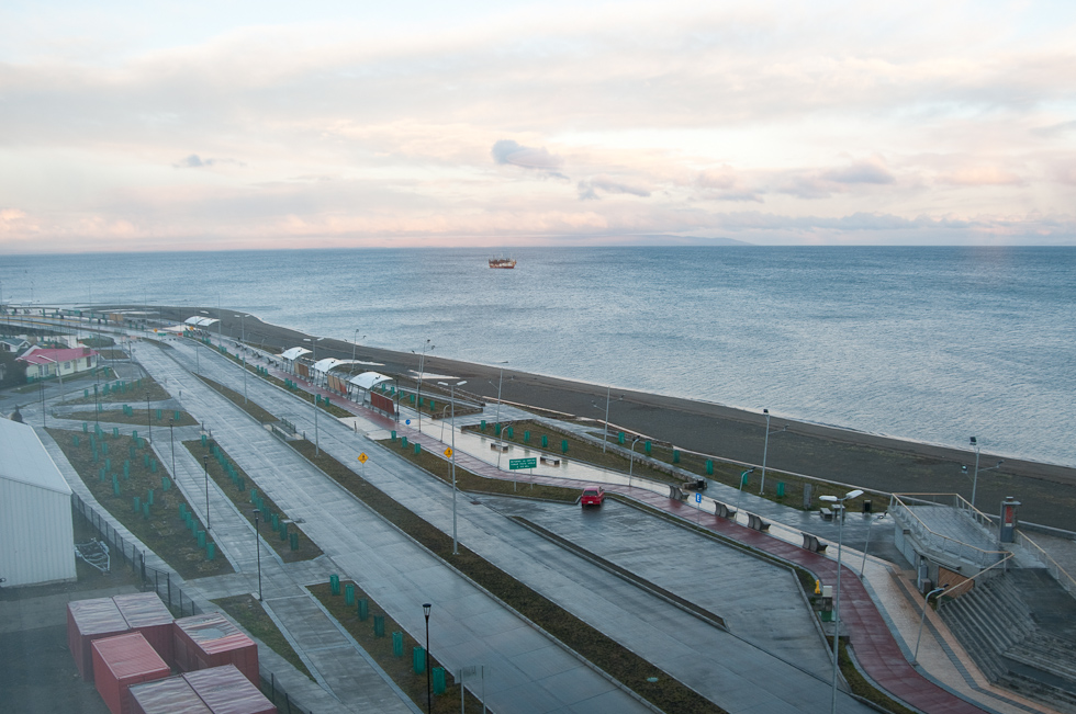 Hotel View over the Strait   Punta Arenas, Chile