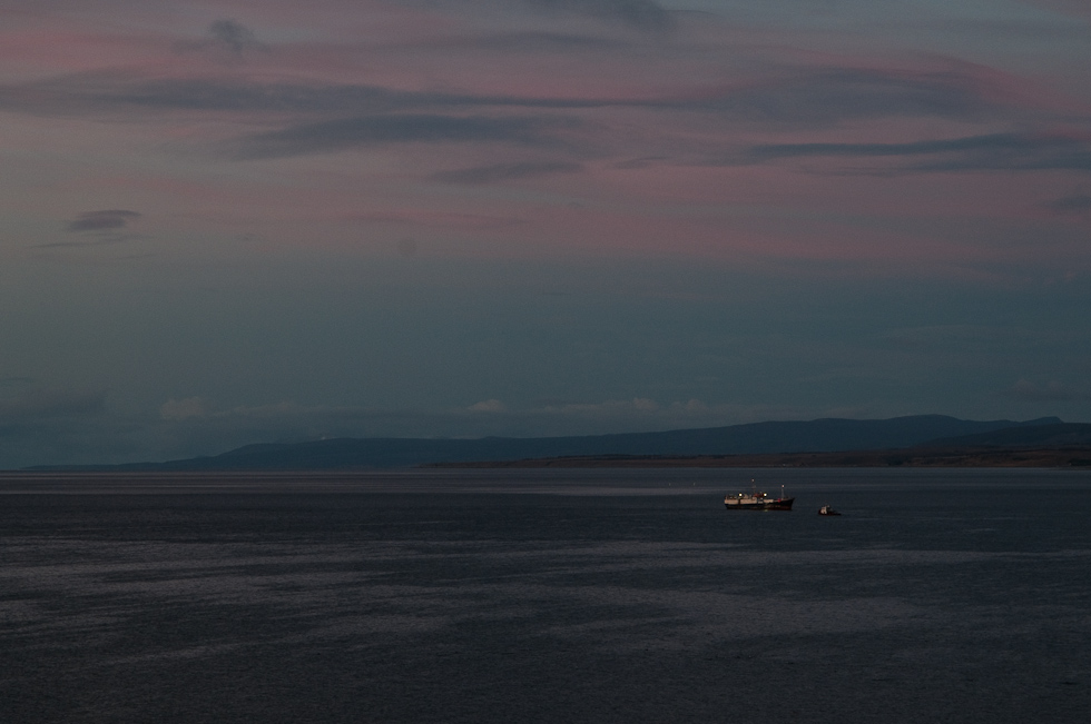 View Across the Strait   Punta Arenas, Chile