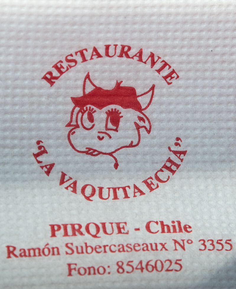 Lunch between winery tours   Pirque, Chile