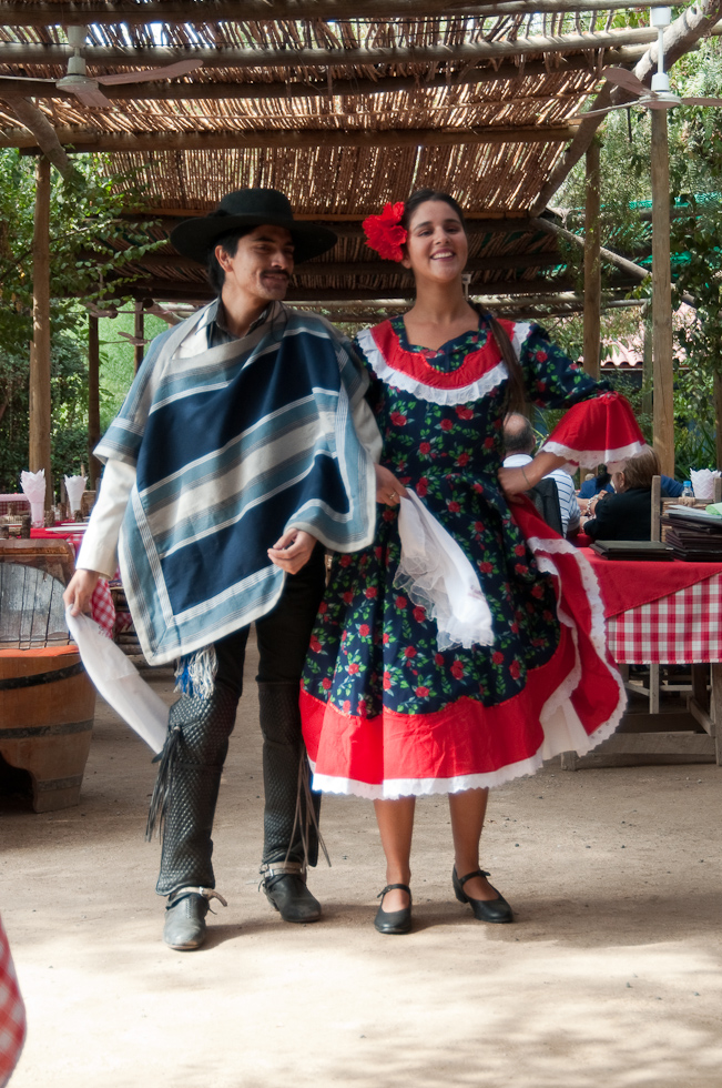 Lunch between winery tours   Pirque, Chile