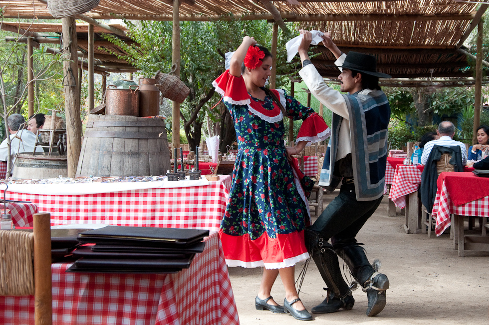 Lunch between winery tours   Pirque, Chile