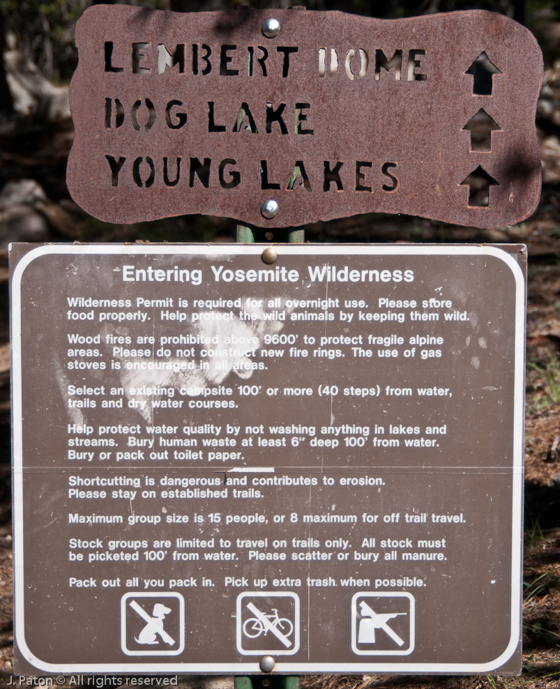    Lembert Dome, Yosemite National Park, California