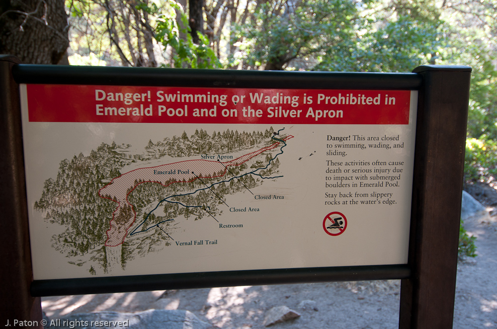 One of May Signs   Yosemite National Park, California