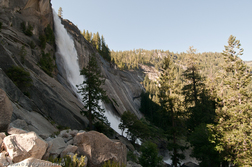 Beside Nevada Fall   Yosemite National Park, California