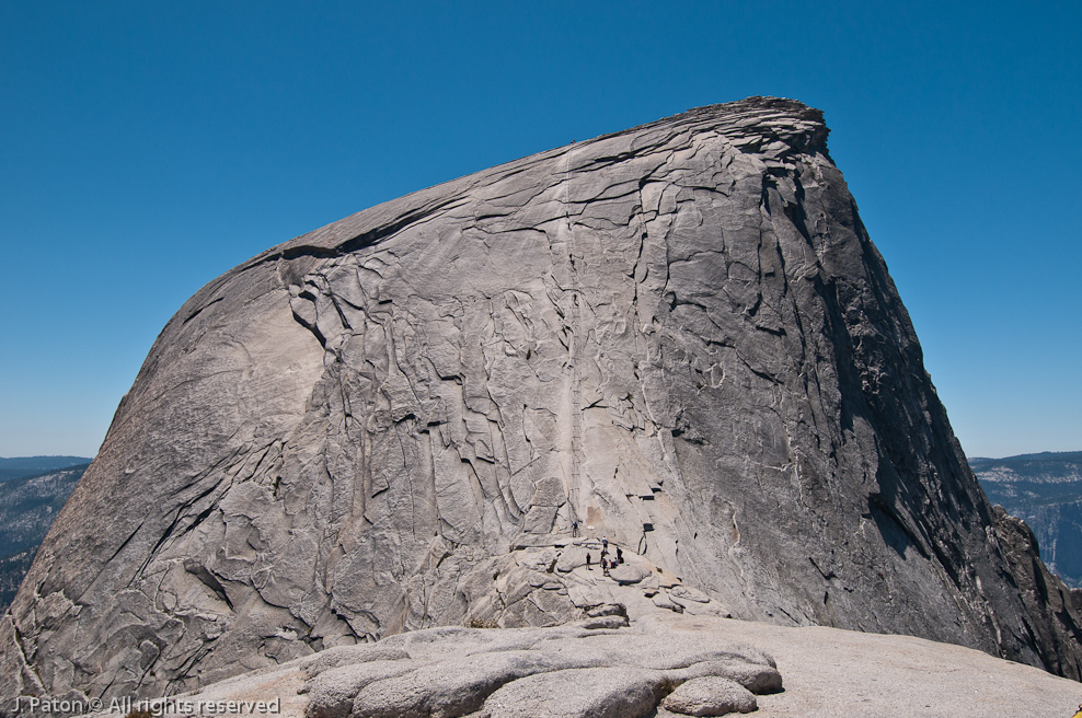 Half Dome and the Saddle   Half Dome, Yosemite National Park, California