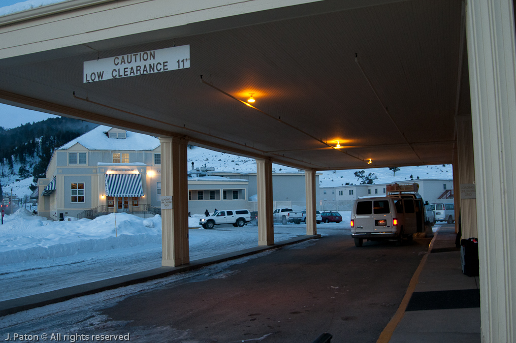 Mammoth Hot Springs Hotel   Mammoth Hot Springs, Yellowstone National Park, Wyoming