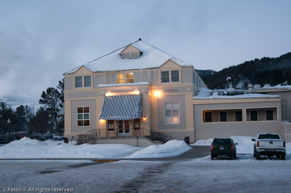 Mammoth Hot Springs Dining Room   Mammoth Hot Springs, Yellowstone National Park, Wyoming