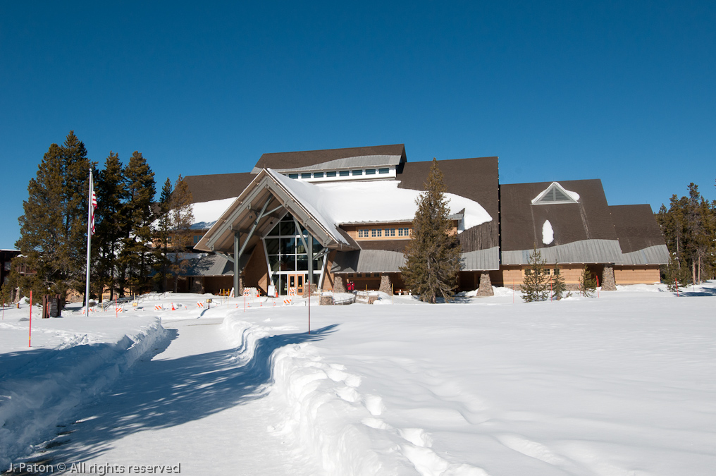 New Visitors Center   Old Faithful Area, Yellowstone National Park, Wyoming