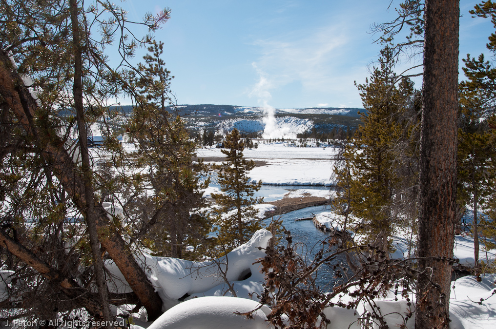 Firehole River   Old Faithful Area, Yellowstone National Park, Wyoming