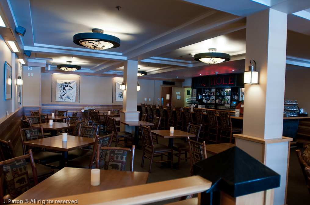 Snow Lodge Bar in the Obsidian Dining Room   Old Faithful Area, Yellowstone National Park, Wyoming