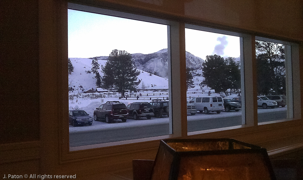Mammoth Hot Springs View   Mammoth Hot Springs, Yellowstone National Park, Wyoming